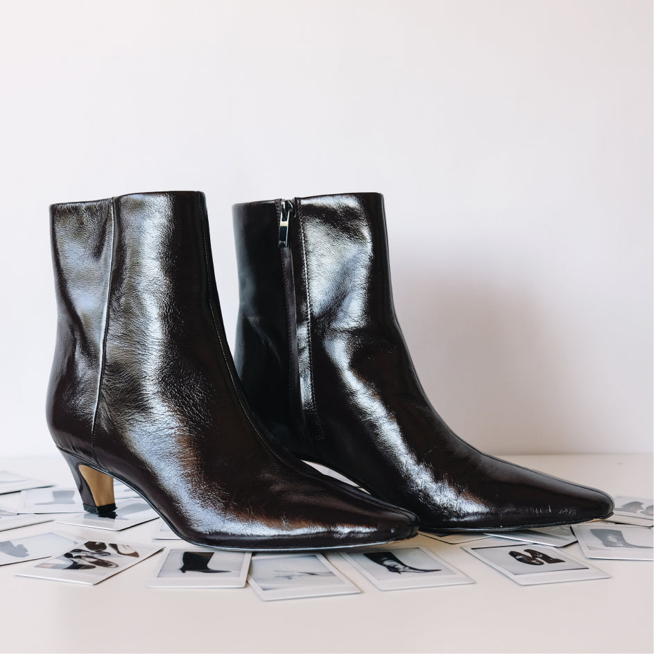 Blaynie Leather Lug Sole Bootie