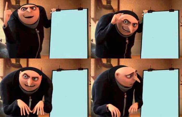 Gru's Plan meme about Marc Fisher Footwear