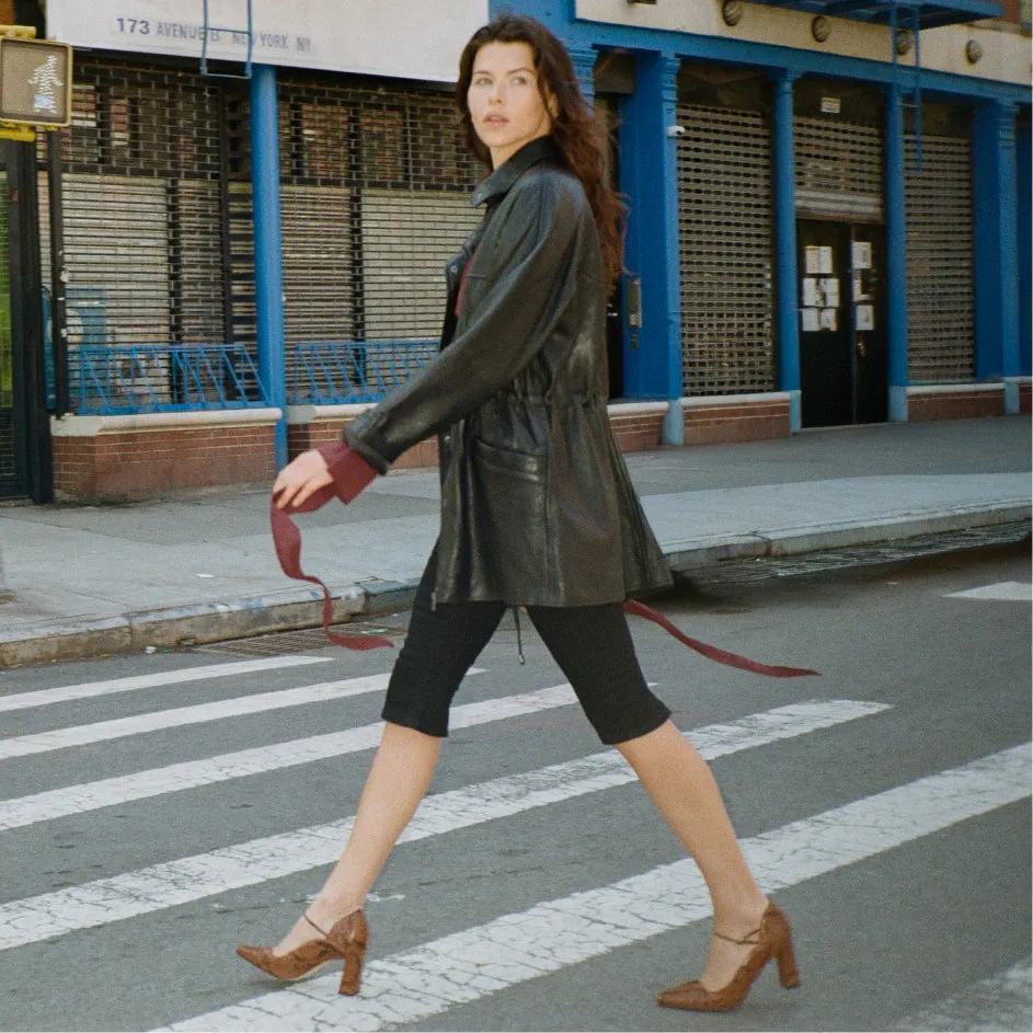 Block Heel Shoes & Boots Collection